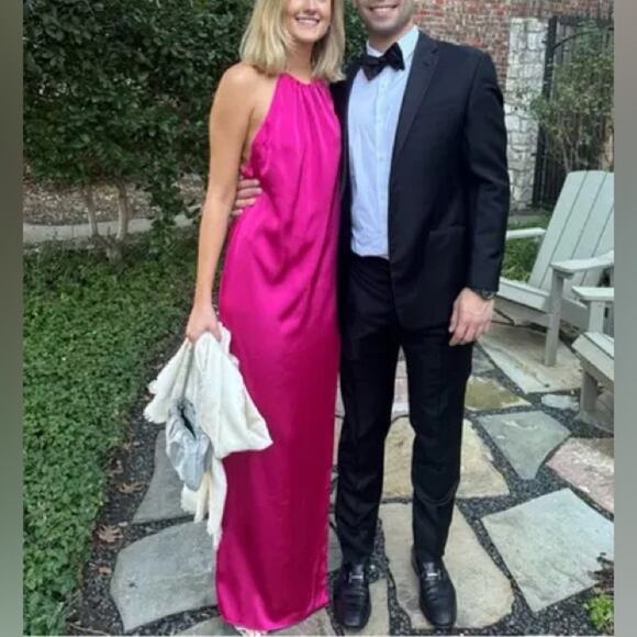 Katie May Cher Gown in Pink Peacock M - Picture 3 of 9